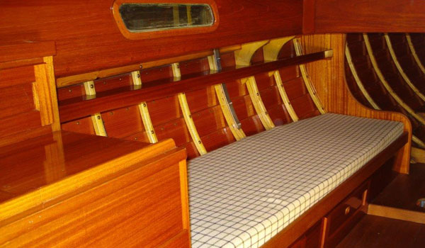 Folkeboot Go-On Innenausstattung Folkeboot Innenausstattung