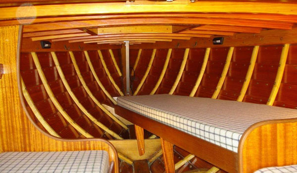 Folkeboot Go-On Innenausstattung Folkeboot Innenausstattung